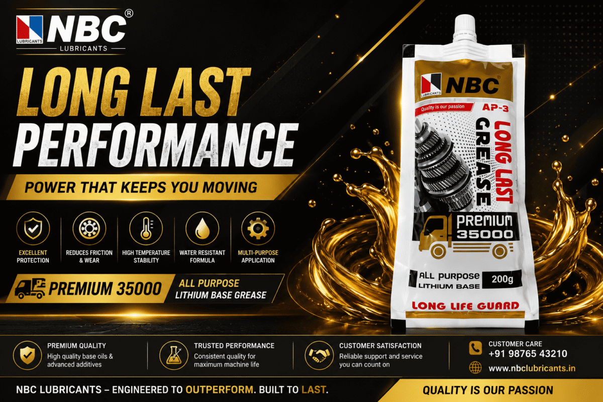 Grease Manufacturer for Bihar – NBC Lubricants
