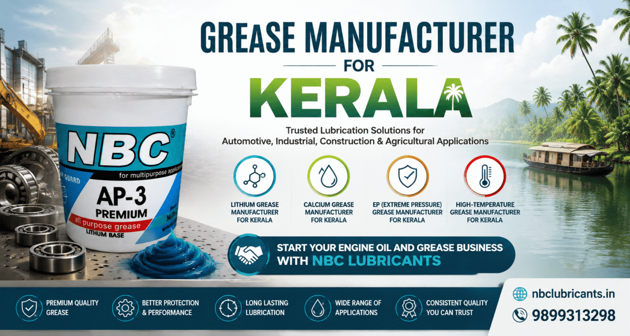 Grease Manufacturer for Kerala – NBC Lubricants