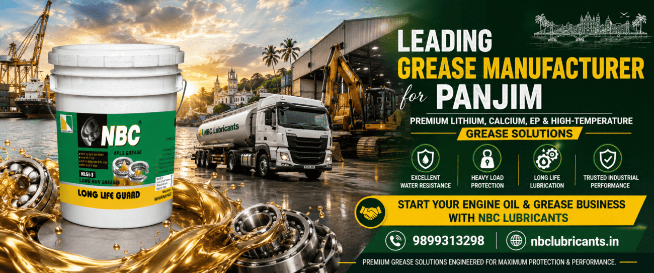 Grease Manufacturer for Panjim – NBC Lubricants