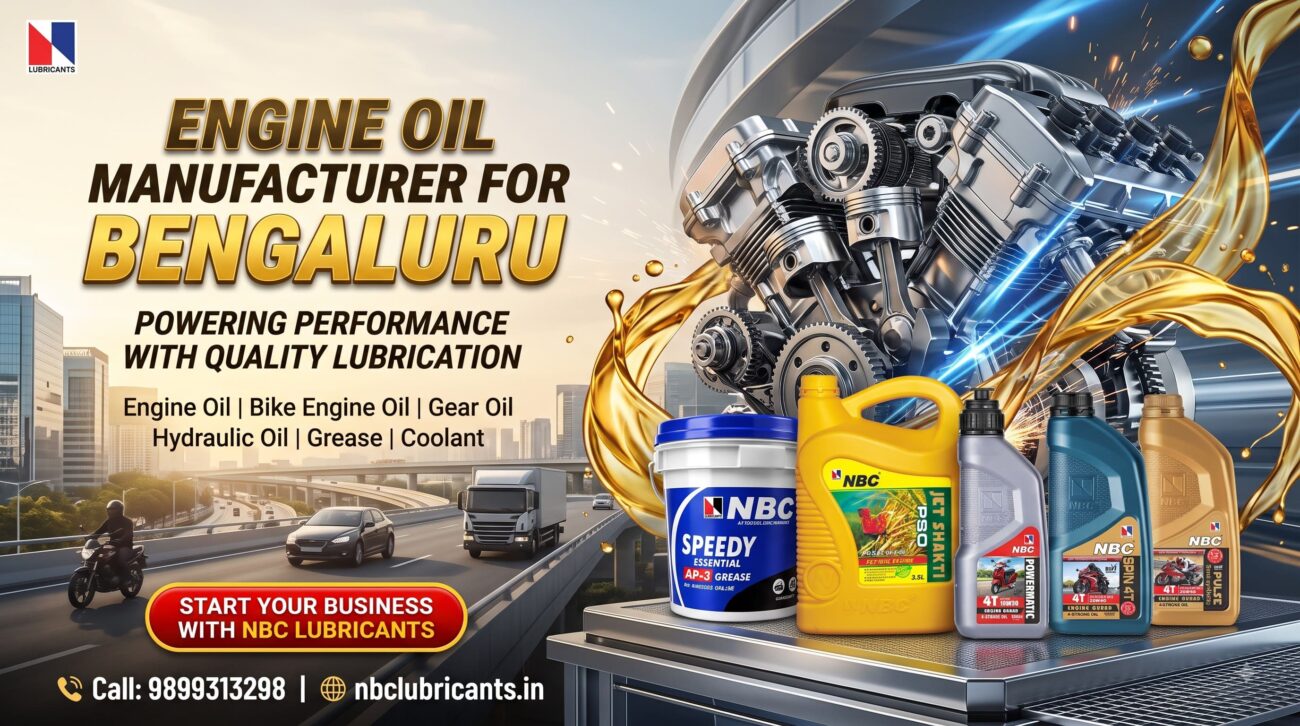 Engine Oil Manufacturer for Bengaluru - NBC Lubricants
