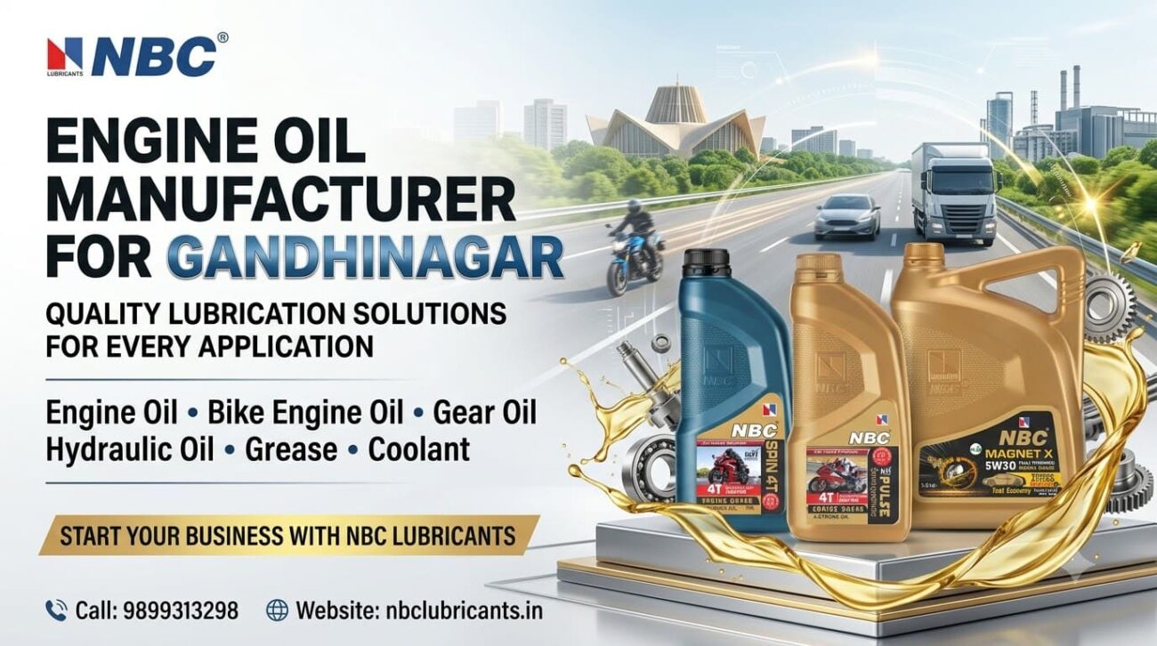 Engine Oil Manufacturer for Gandhinagar - NBC Lubricants